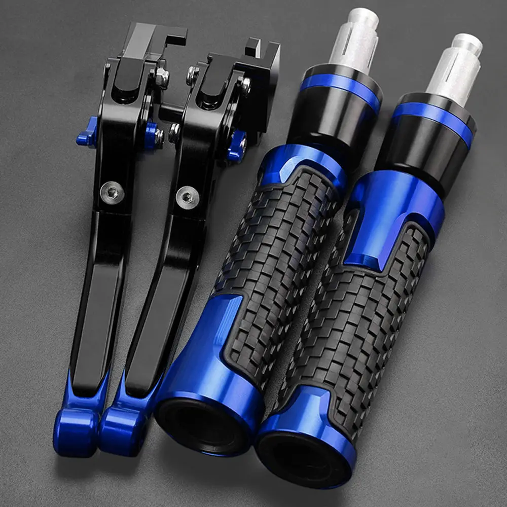 For SUZUKI GSXR600 GSX R GSXR 600 2010 2009 2008 2007 2006 Motorcycle Adjustable Brake Clutch Levers Handlebar Handle grips ends