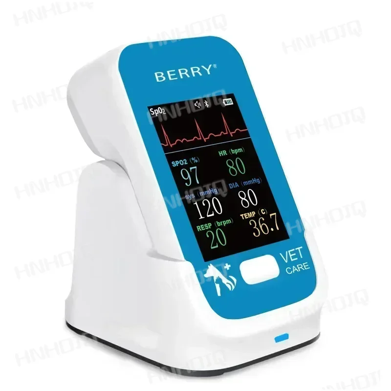 Veterinary monitor ecg handheld Berry veterinary monitor multiparametros AM6200 veterinary monitor device