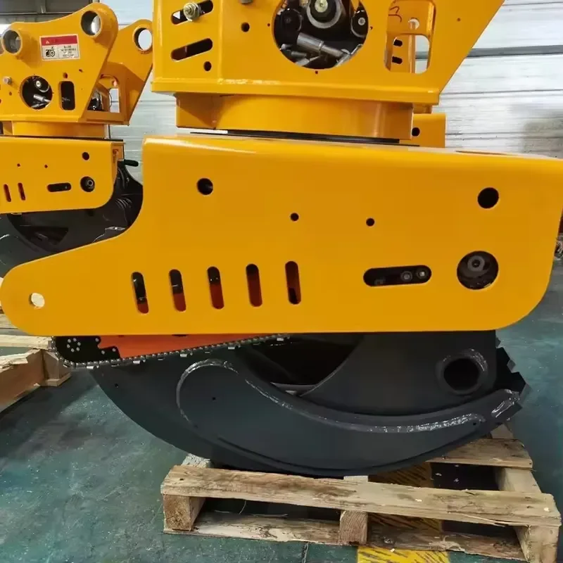 MONDE 360-degree Rotating Timber Cutting Grapple Saw for Excavator