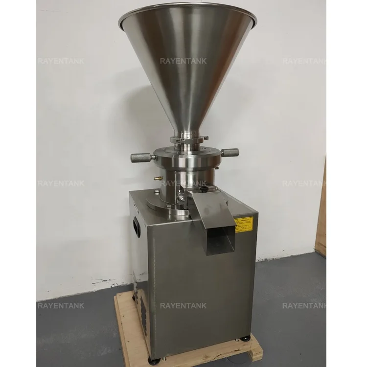 Colloid Mill Industrial Electric Cocoa Nut Butter Grinding Machine Peanut Butter Making Machine Grinder