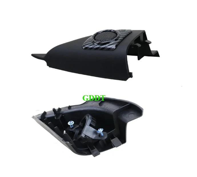 7221A223 Triangular Plate Horn Speaker Cover Panel for Lancer EX Cy Cx Cz Front Door Horn Cover Carbon or Silver 2 Pieces