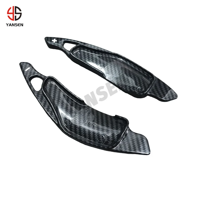 Car Interior Accessories ABS Carbon Fiber Steering Wheel Paddle Shift For Lexus IS250 300 350 350C 2006-2012