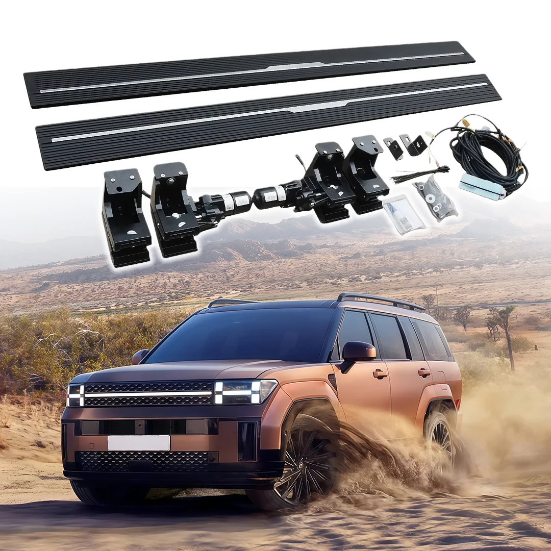 Ausfahrbare elektrische Trittbretter passend für Hyundai Santa Fe 2024-2025 2026 Powerstep einziehbare LKW-Trittbretter