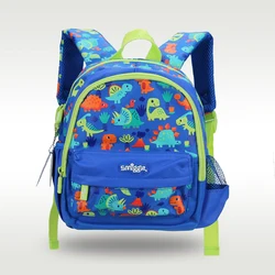 Australia original Smiggle hot-selling schoolbag boy cute blue dinosaur schoolbag kindergarten backpack 11 inches