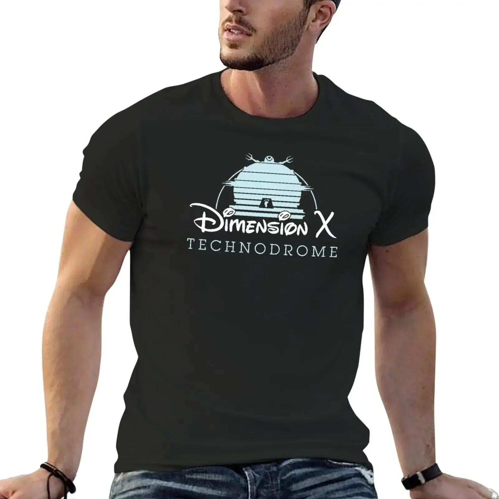 The Happiest Place in Dimension X T-Shirt hippie clothes vintage clothes Men's t shirts