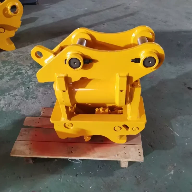 Heavy-Duty Tilt Coupler for Excavators up to 45-Degree Adjustment