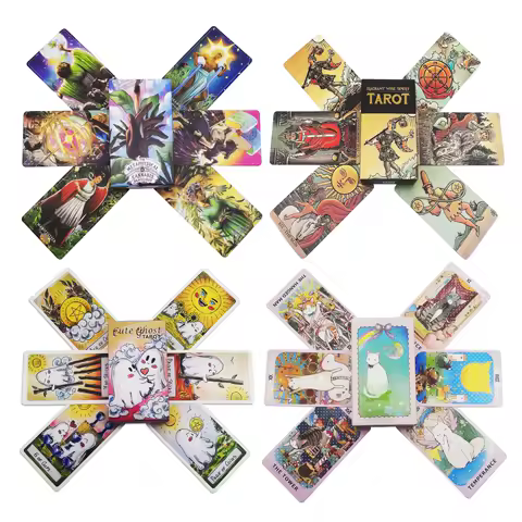 Cats Rule The Earth Tarot Deck, Fortune Telling Tarot Card Games For Fun, Family Party Entertainment Game Cards gift