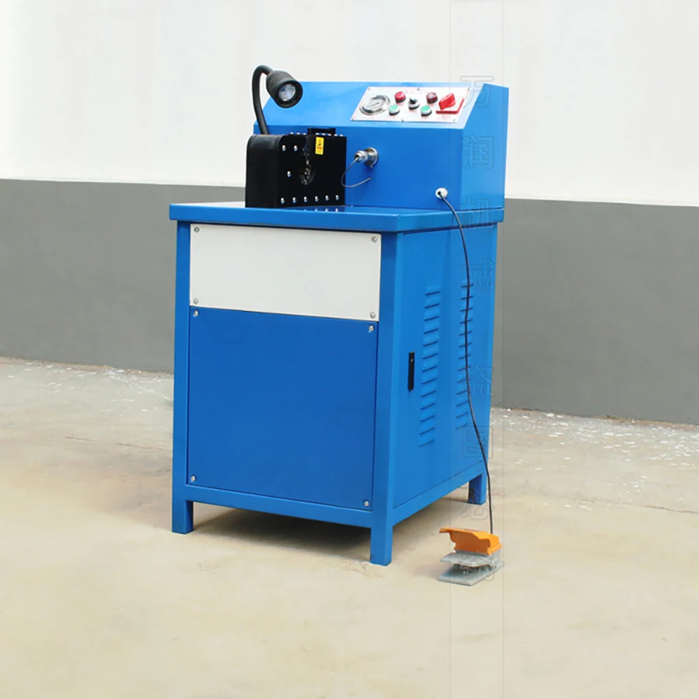 

BNT83C model Side opening A/C hose crimping machine injection pipe, rubber hose crimper