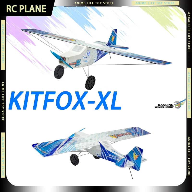 

DWhobby KIT-FOX XL V2025 Радиоуправляемый самолет 1030 мм из пенопласта EPP DIY Kit Электрический высокопроизводительный светящийся источник для начинающих Рождественский подарок