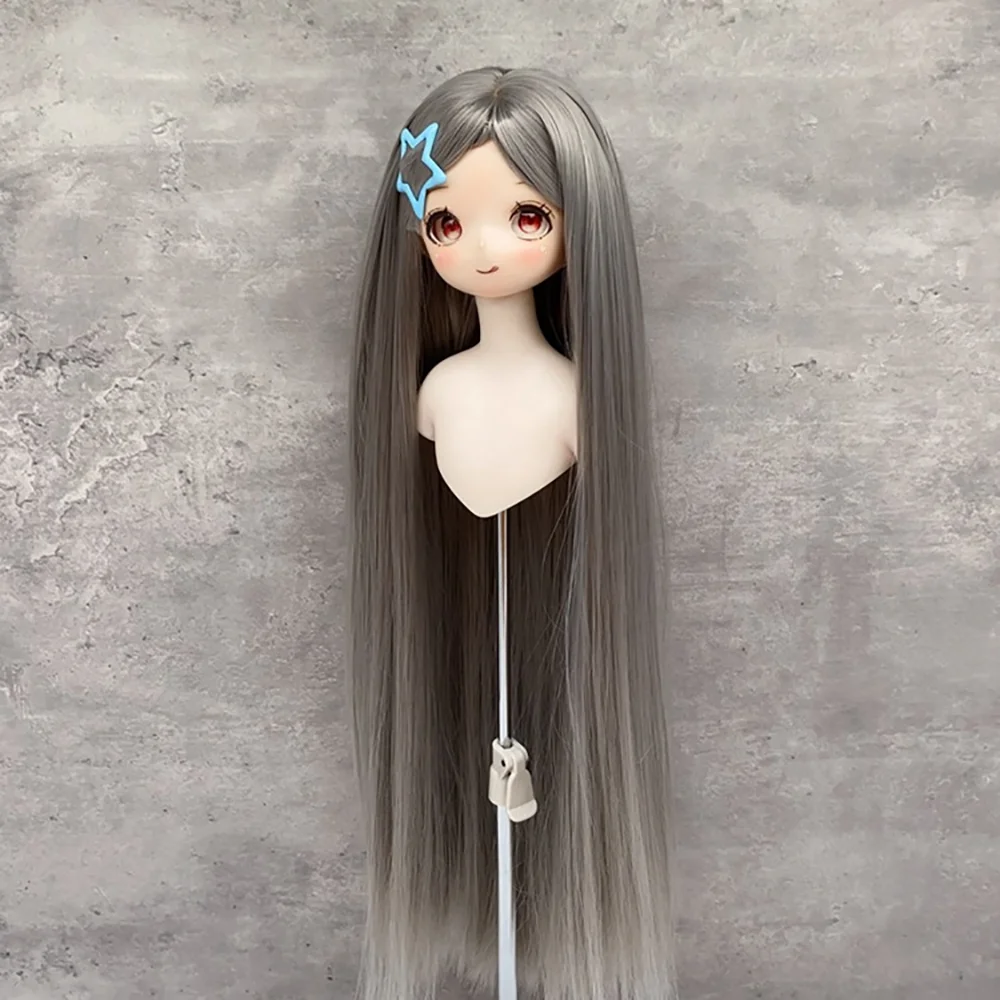 Puppenperücke für Puppe 1/6 1/4 1/3 BJD Puppenhaar Lange Perücke Prinzessinnenhaarperücke – Detail 1