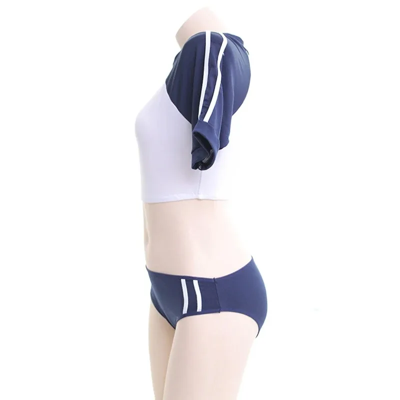 Anime giapponese ragazza studente ginnastica palestra outfit cheerleader uniforme costume scuola ragazza sport Sukumizu vestito cosplay