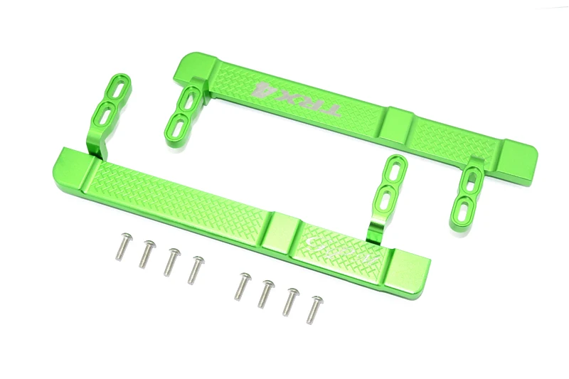 GPM 1/10 TRX4 DEFENDER TRAIL CRAWLER-82056-4 خطوات جانبية من الألومنيوم - 10 قطع