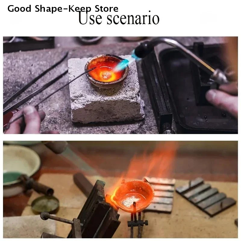 

"Jewelry Crafting Quartz Crucible: 5g to 200g Capacity, High Temp Resistance; Ideal for Melting & Refining Metals"