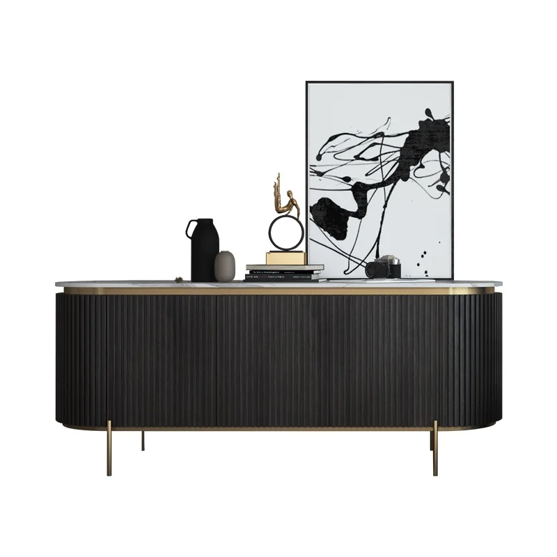 

Luxury dining sideboard home modern living room storage cabinet