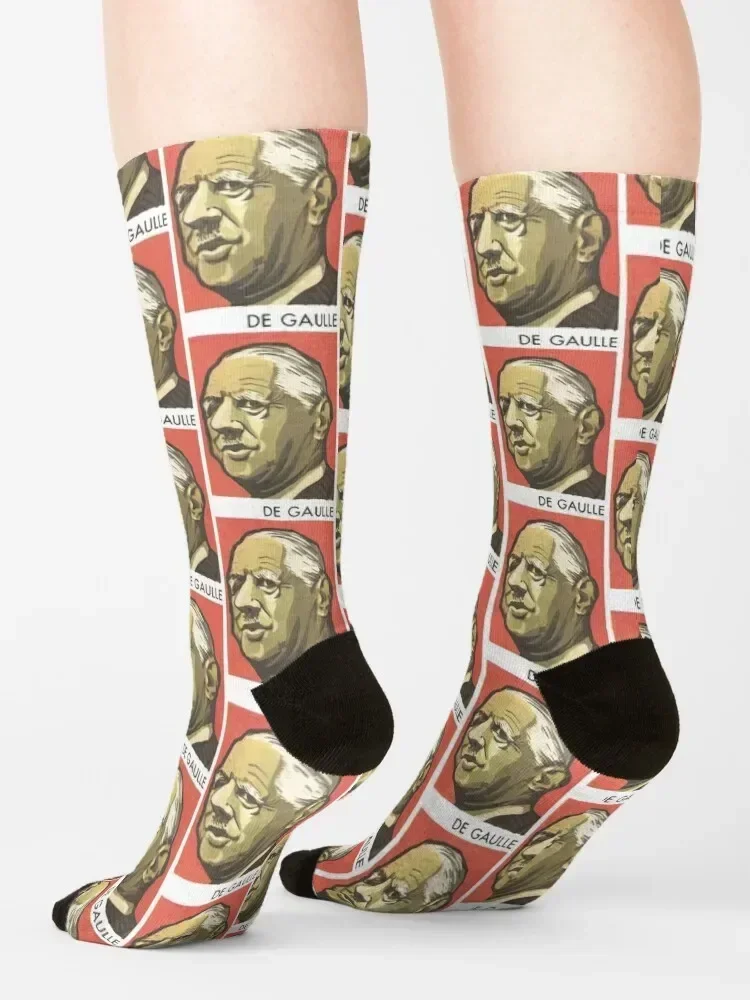 Charles de Gaulle Socks gift crazy luxury Socks Man Women's