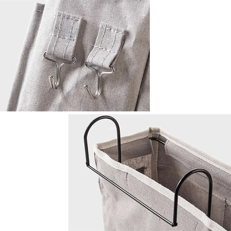 Portable Baby Care Essentials Hanging Organizers Crib Storage Cradle Baby Crib Organizer Diaper Bag Linen Baby Bed Accessories