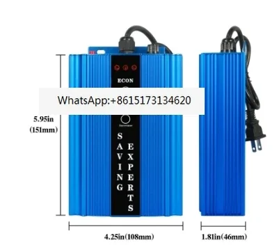 150KW-300KW 3 Mode Power Factor Saver Plug in Electricity Saving Box Electric Bill Killer For Home Energy Saving Device