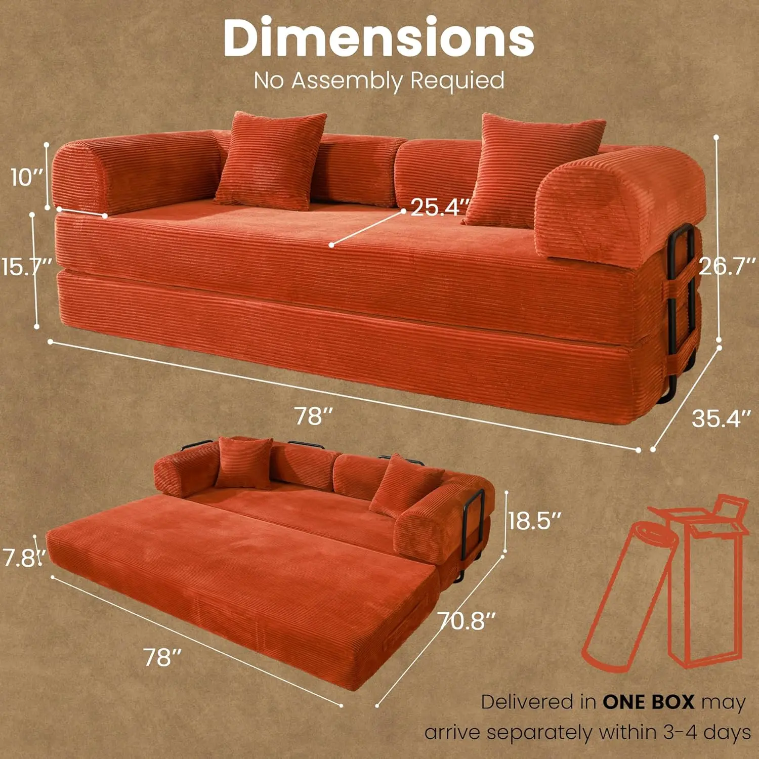 Thumbnail 2 - #19 Best Convertible Sofa Beds to Buy In 2026