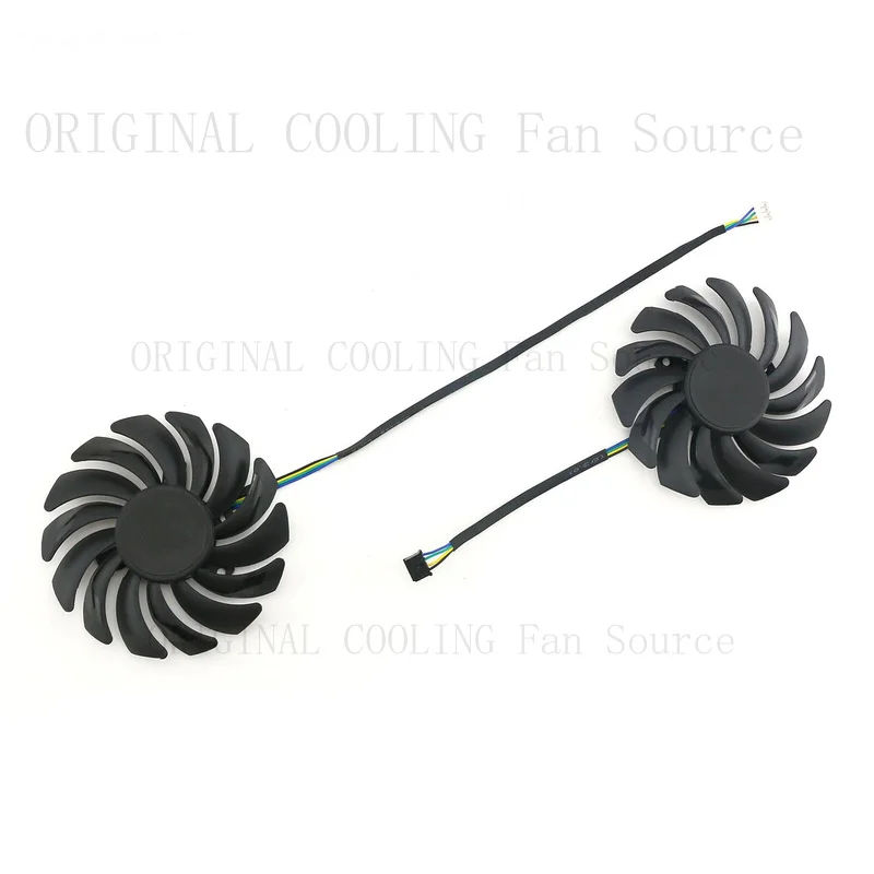 H  2x Graphics Fan Cooling Fan PLD09210S12HH for MSI RTX2080 2070 2060 VENTUS V2