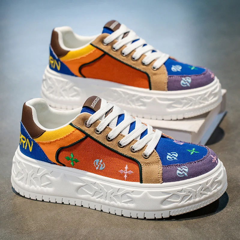 

DY2025 trendy and fashionable white sneakers, casual shoes, sneakers and sports shoes