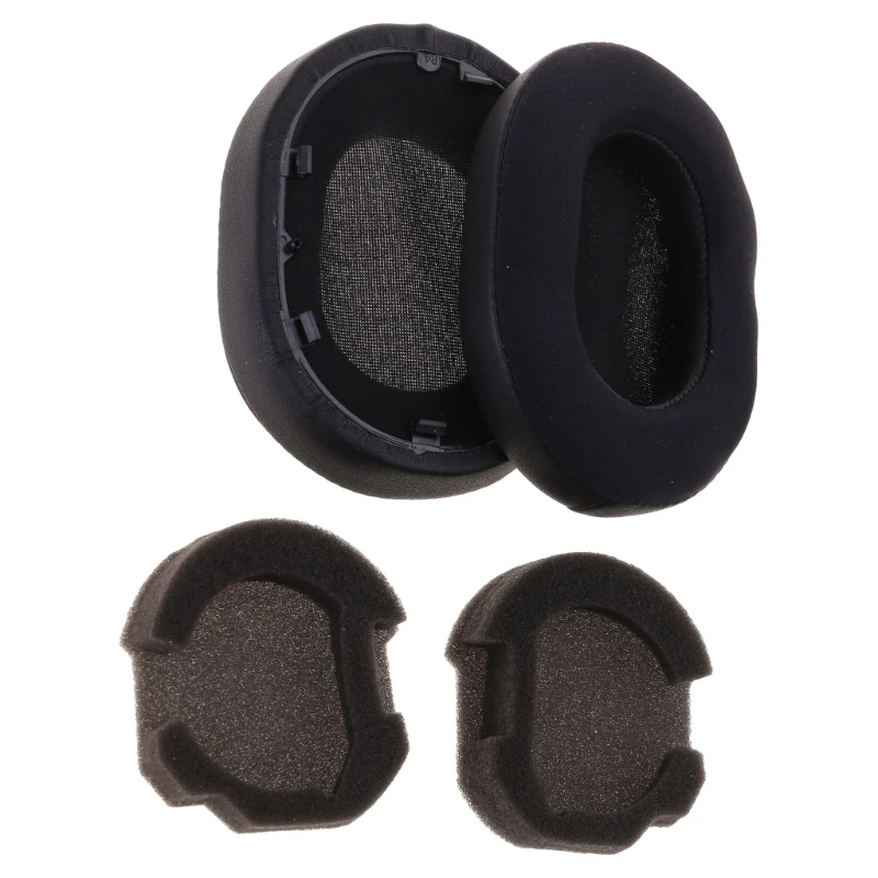 

Breathable Earpads for WH-1000XM5 Earphone Cooling Gel Sleeves Round Earcups