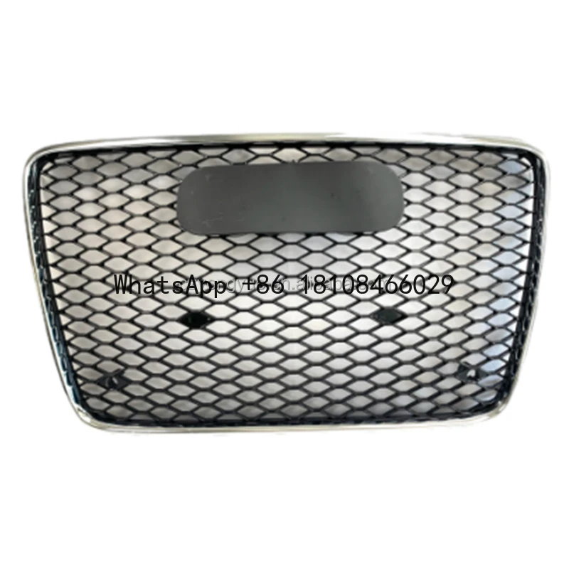 RSQ7 Front Grill Q7 Car Grills Gloss Black Chrome Q7 Front Grille for Audi Q7 2007 2008 2009 2010 2011 2012 2013 2014 2015