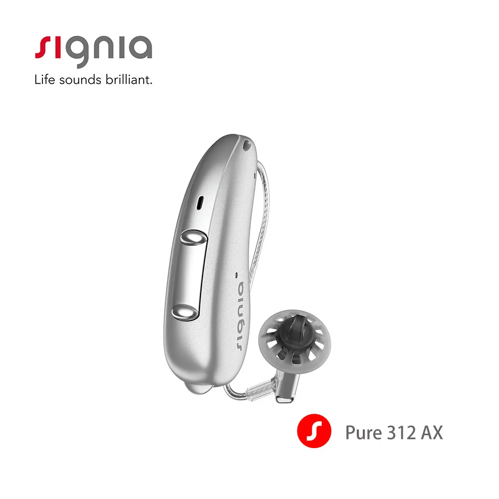 Блестящие слуховые, крошечные слуховые аппараты Be Brilliant ™ с Signia Pure 312 AX Блестящие слуховые, крошечные слуховые аппараты Be Brilliant ™ с Signia Pure 312 AX