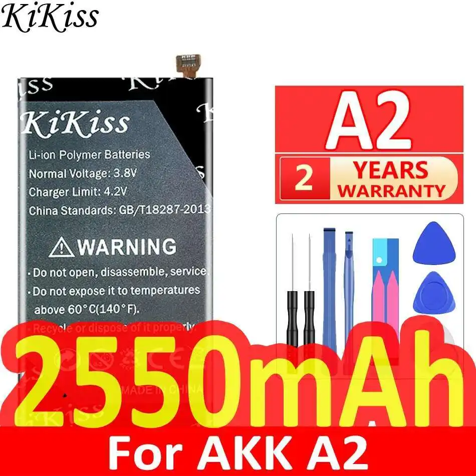 

High Compatibility 2550Mah For Akk A2 Mobile Phone Battery