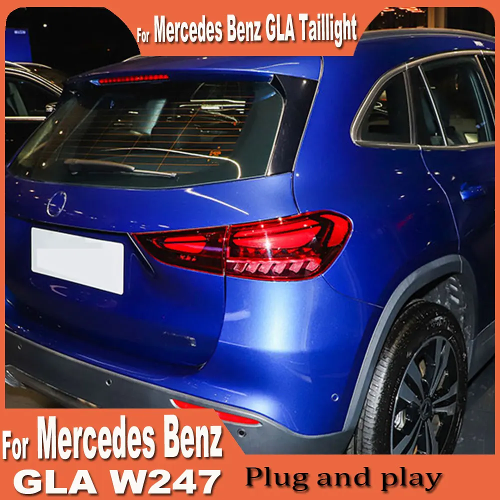 

Car LED Taillight For Mercedes Benz GLA W247 2020-2023 Tail light LED Projector Tail Lamp Daytime Running Light Accessories