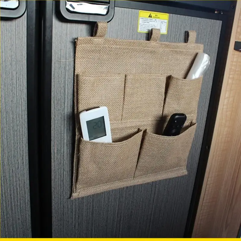 Organizadores de armario y puerta de pared versátiles, solución de almacenamiento colgante, organizadores colgantes compactos, 2 tamaños para almacenamiento eficiente