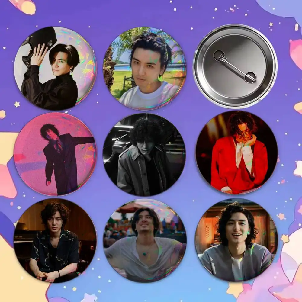 2026 Singer F-Fujii Kaze Brooches Cartoon Badge Pins Backpack Hat Accessories Friend Gift