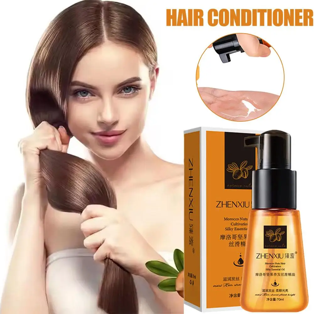 

70ml Women Hair Conditioner Smoothing Deep Nourishment Treatment Repair Conditioner Hair Damaged Hair Care Oil I4Q2