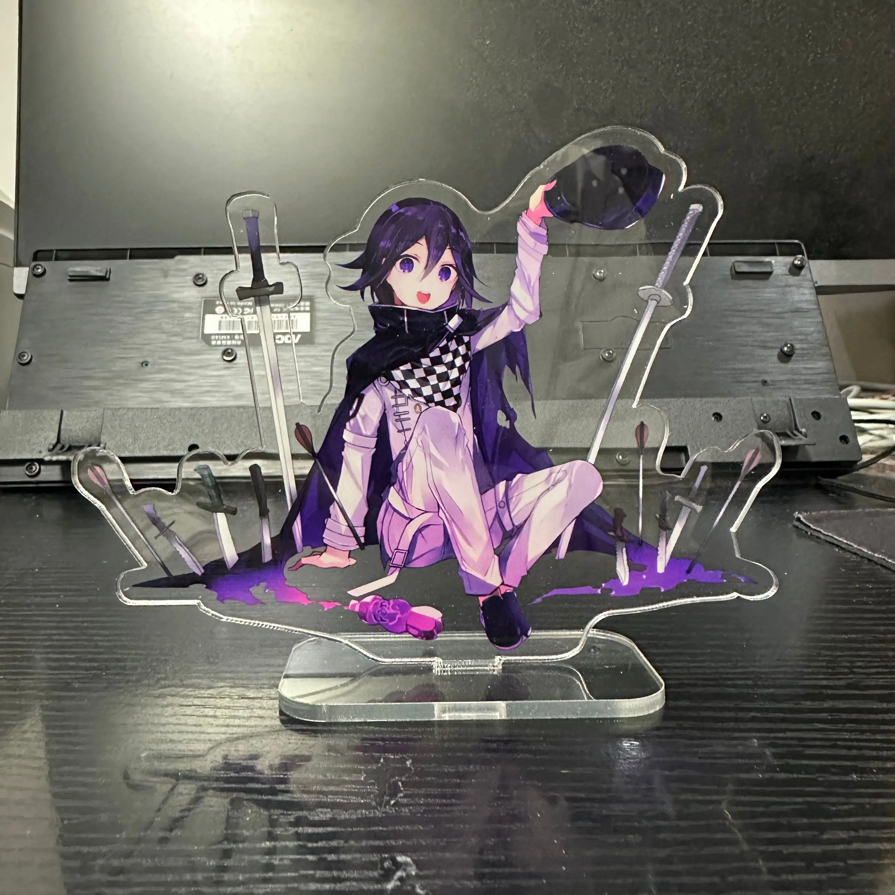 Game Danganronpa Anime Figure Kokichi Oma komaeda nagito Acrylic Stands Model Plate Desk Decor Prop Standing Sign Fans Gift 15CM