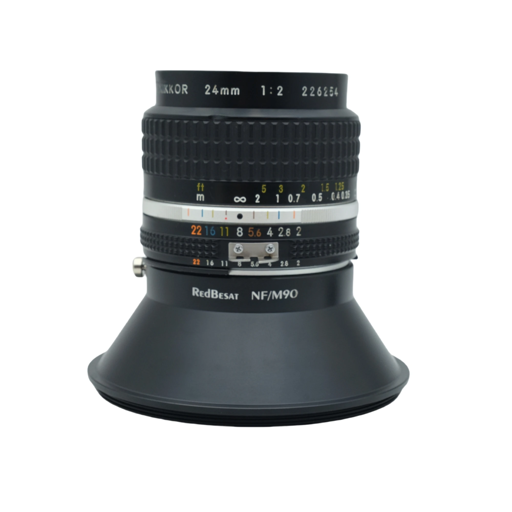 Nikon F-M90*1 adapter for RedBeast NF-M90 Nikon F lens to M90 thread industrial camera adapter ring Optics distance 34.5mm
