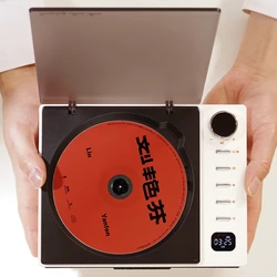 Hot Professional CD Player Built-in Speakers Stereo with 3.5 Mm Headphone and Remote Control LED Screen Bluetooth/U Disk Players