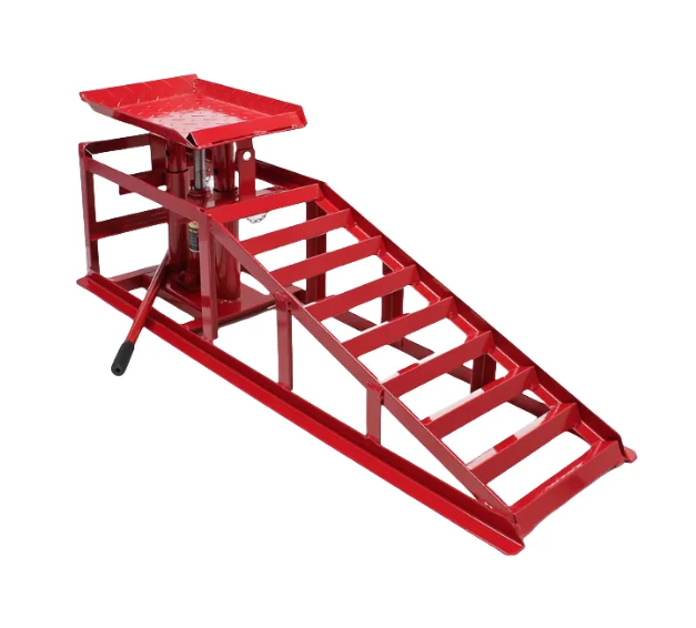High Quality Car Ramp Low Profile Service Ramps Truck Trailer Garage Automotive Hydraulic Car Lift Repair Frame