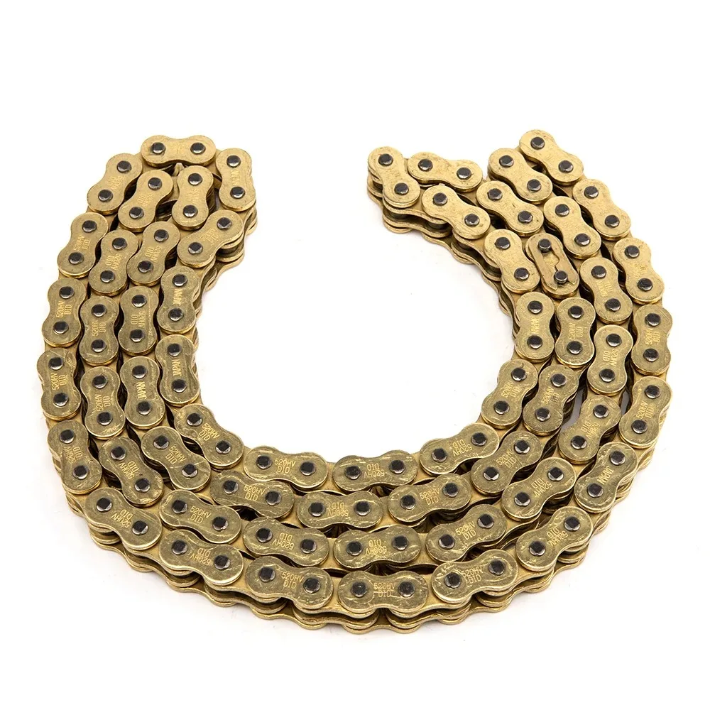 High Quality Universal Motorcycle O-ring Oil Seal Chain Sets DID O-Ring 520 525 530 428 Chains 120 136 Links