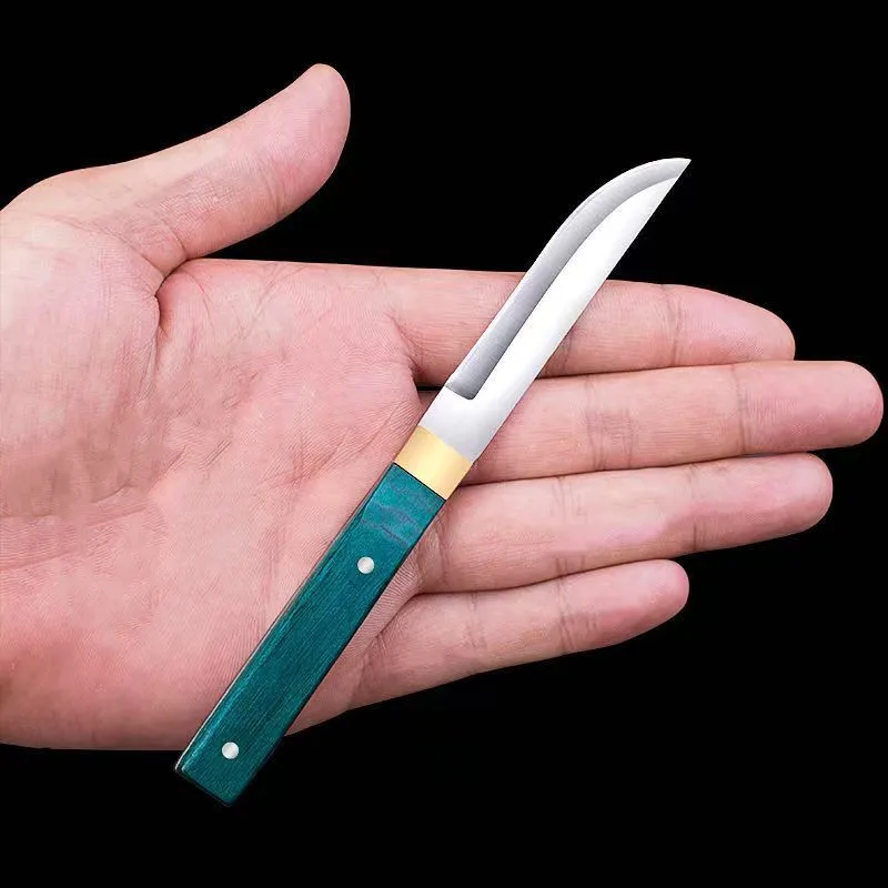 Mongolian Knife Boning Cutting Meat Fruit Steak Knives Kitchen Tool High Hardness Stainless Steel Sharp Slicing Barbecue Knife