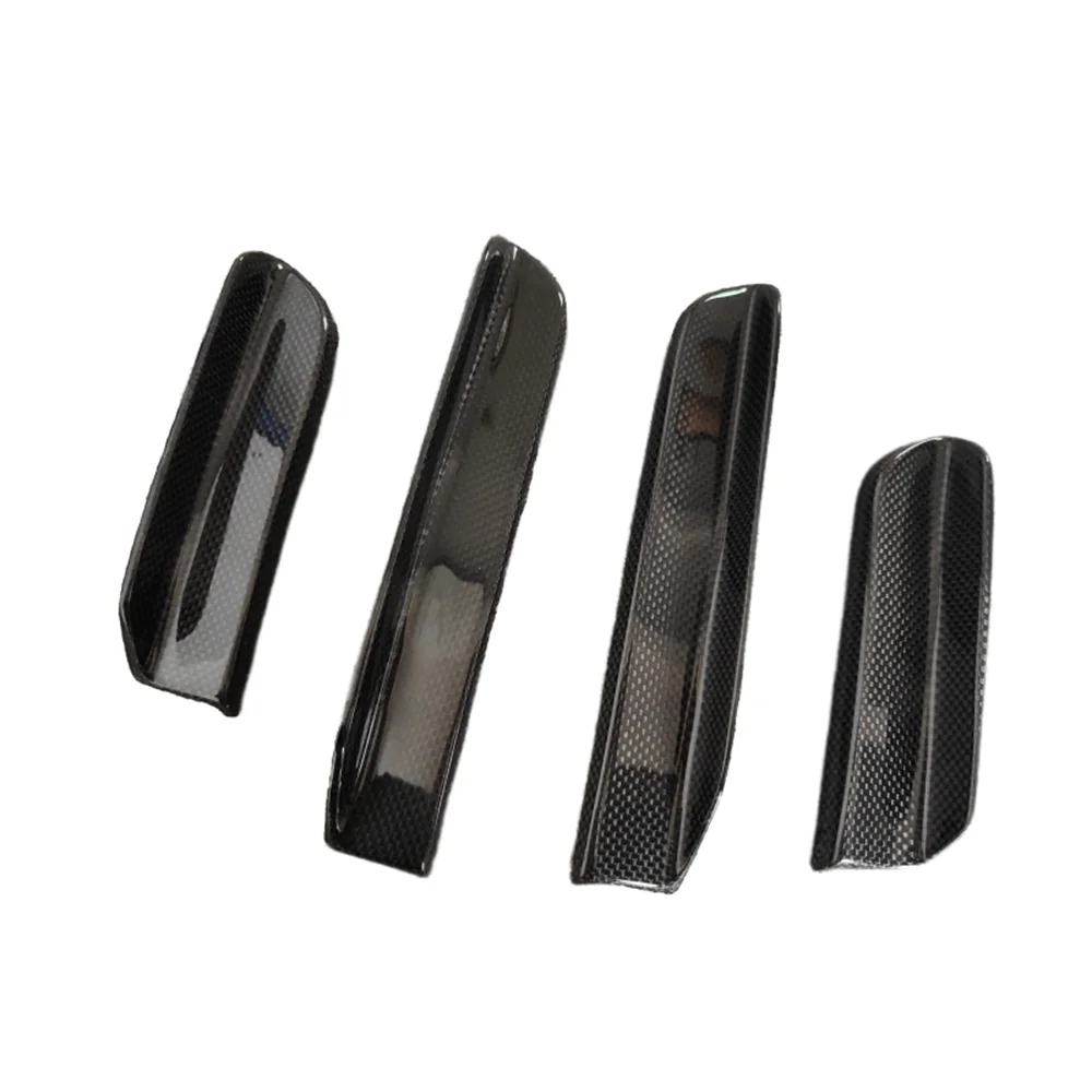 

Used for Ferrari F8 Dry Carbon Fiber Body Kit M-style Car Front Bumper Splitter Wind Knife Customized Body Kit