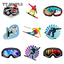 TT For Snowboard Mask Campervan Car Stickers Anime Car Accessoires Decal PVC Funny Vinyl Motorcycle RV JDM Sticker Decorative