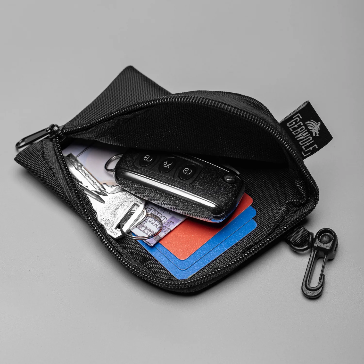 

Mini EDC Zipper Wallet Coin Purse for Men & Women | Travel Portable Key Card Cash Earphone Storage Pouch