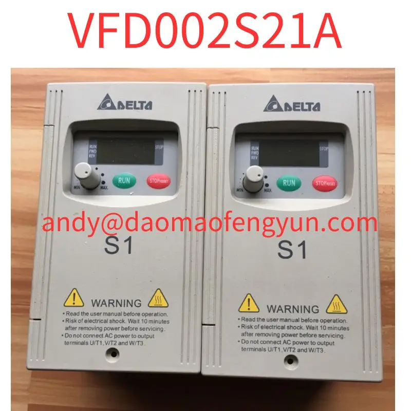 

Second-hand test OK VFD002S21A