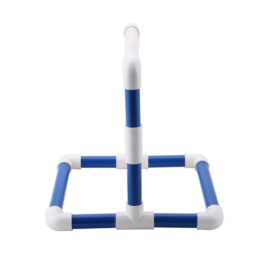 Table Top Design Bird Play Center PVC Material Toy Tray Included Bird Table Perch Holder Rack Playground Rack Standing Bird Gym