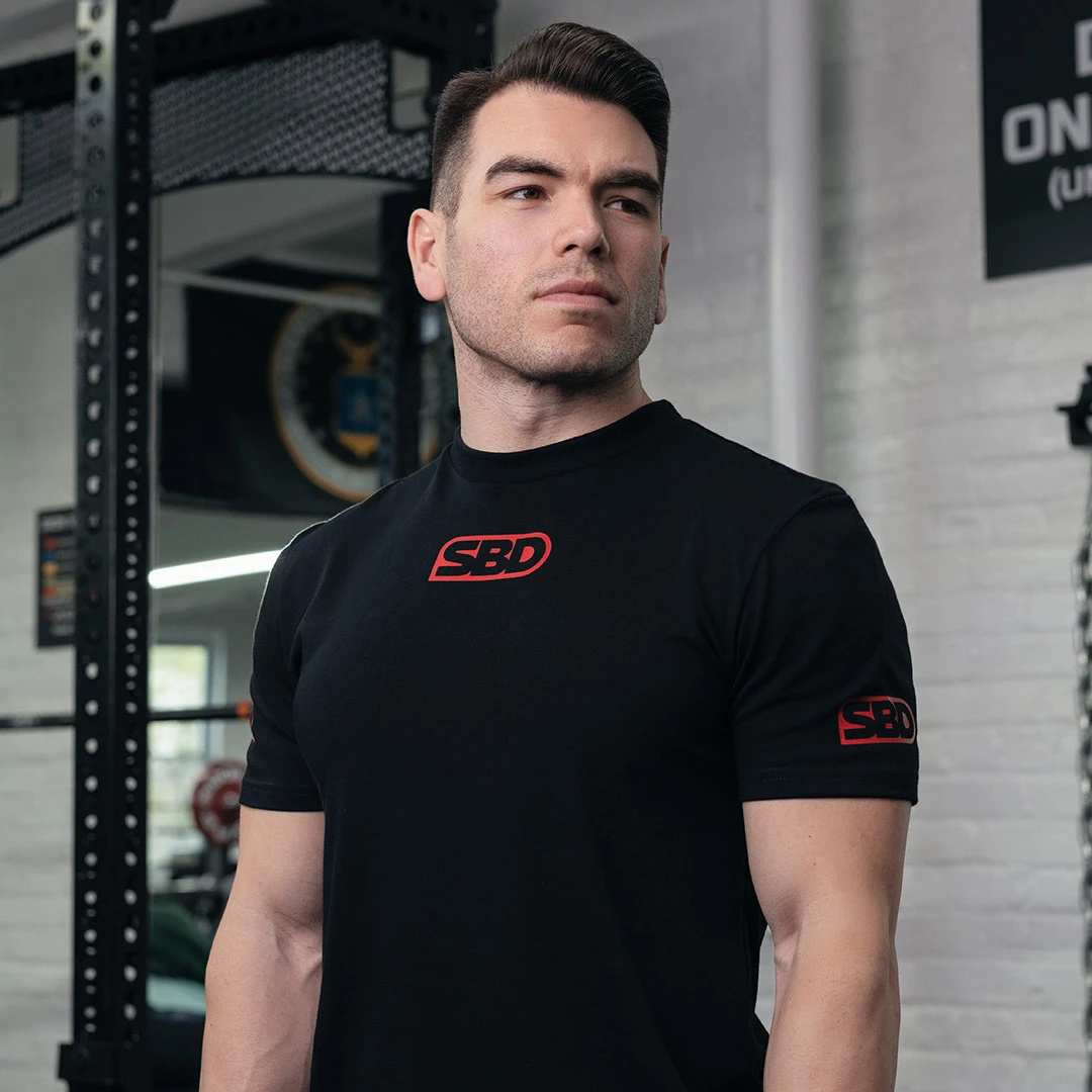 Rare British SBD Hercules Power Lift Fitness Cotton Short-sleeved Sports Casual T-shirt Men and Women