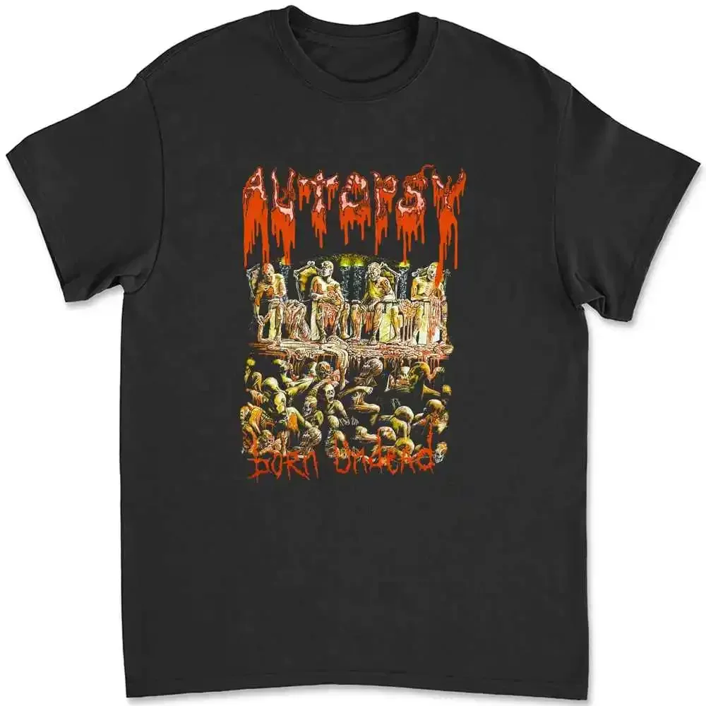 Autopsy Bolt Thrower Entombed Blood Incantation Dismember Coffins Death T-shirt D5CM