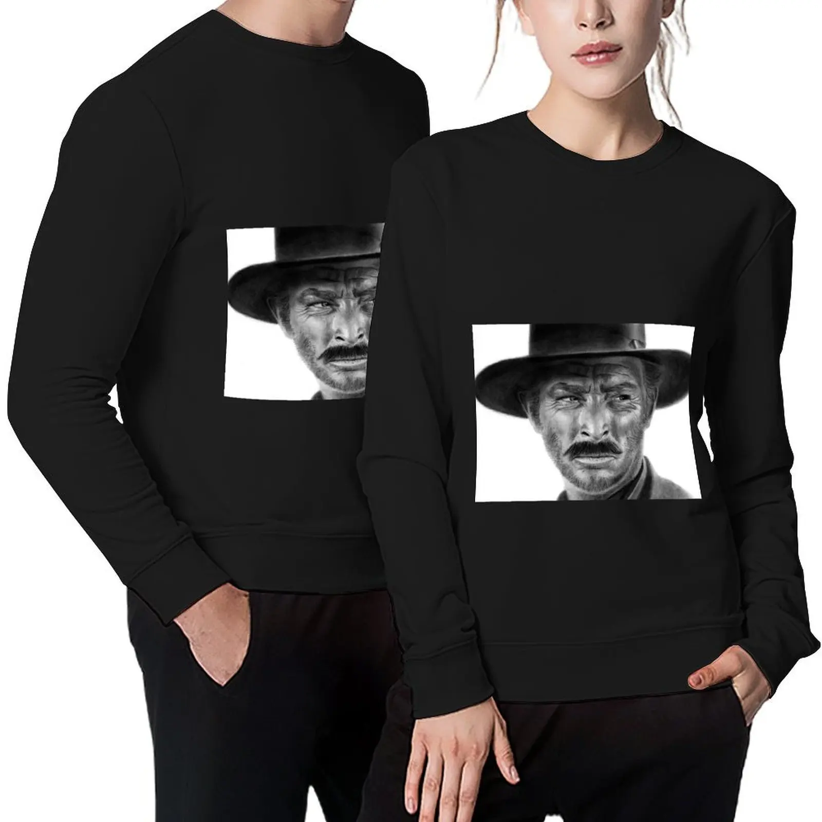 

Lee Van Cleef The Bad The Good, The Bad & Ugly Pullover men clothing mens clothing new in sweatshirts