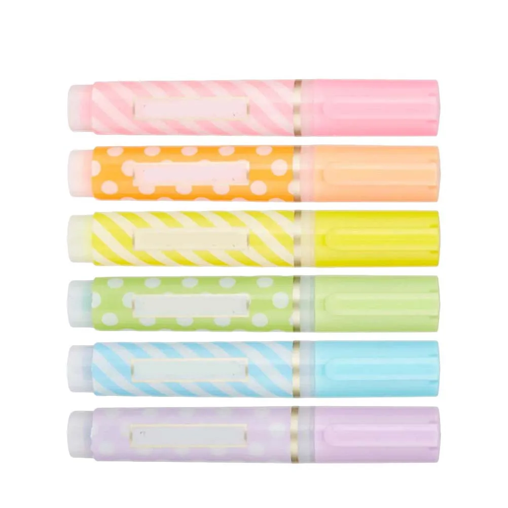 

6 шт. флуоресцентные меловые ручки, светлые цветные маркеры, яркие жидкие ручки для окон, зеркала, стекла, металла, непористая поверхность для письма