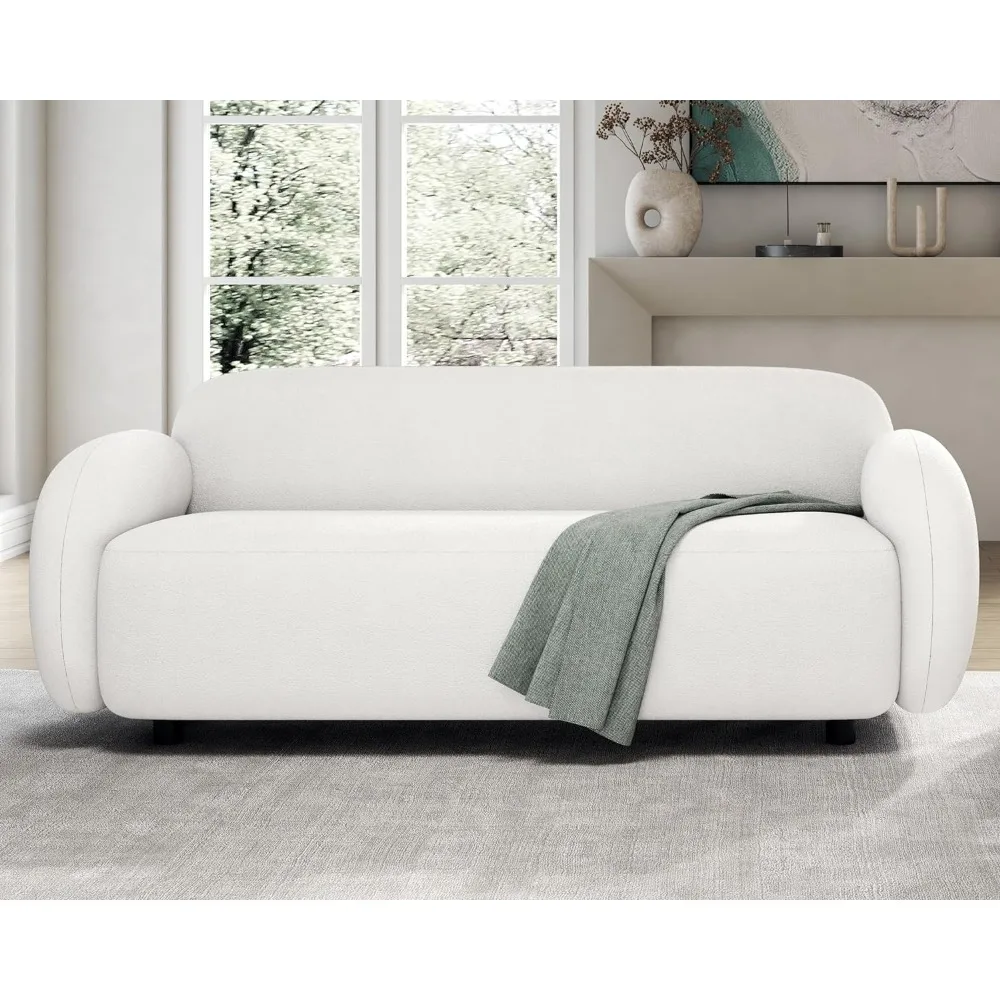 

Sofa, Modern Cloud Couch with Soft Boucle Upholstered, 3 Seater Comfy Couch for Living Room Home Office Living Room sofa