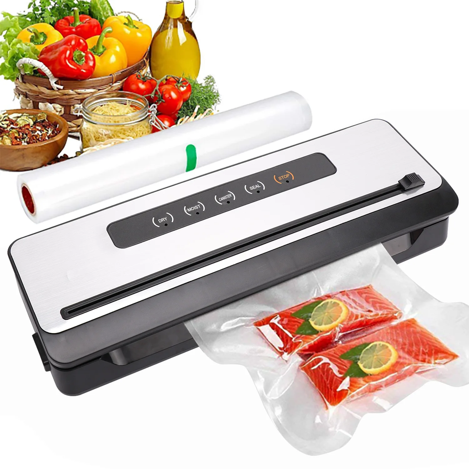 

Automatic sealing machine Vacuum packaging machine Household vacuum sealing dry and wet vacuum sealing machine