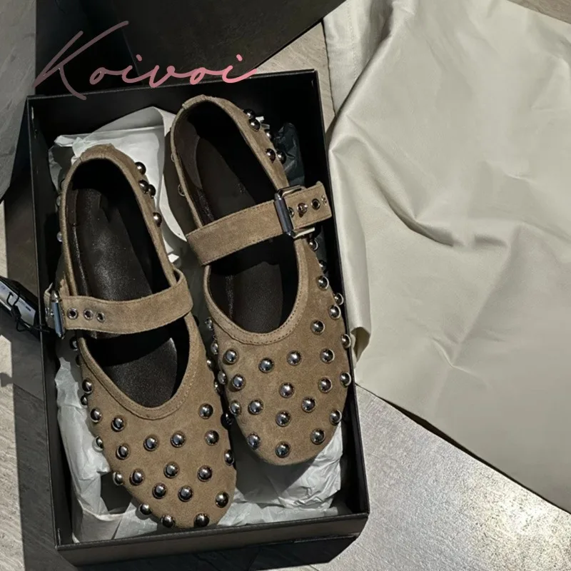 zapatos-planos-mary-jane-con-remaches-a-la-moda-para-mujer-zapatos-planos-de-ballet-rojos-de-cuero-pu-con-correa-y-hebilla-calzado-elegante-con-punta-redonda-para-mujer